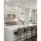 Z-Lite Cape Harbor Pendant, 1-Light, 13 In.W x 9 In.H, Brushed Nickel/Water hammered 7503P13-BN - alternate 3